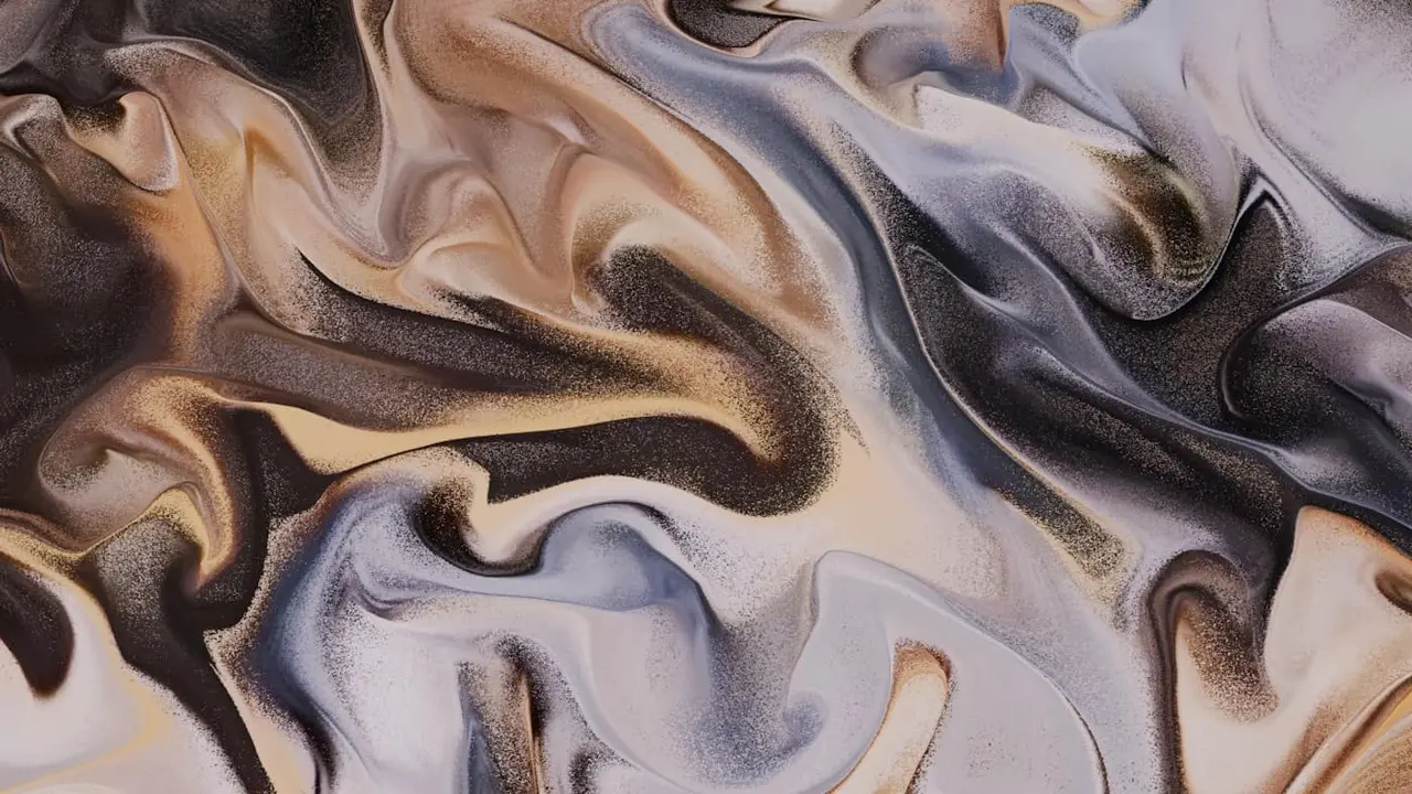Abstract marbled texture in warm earth tones